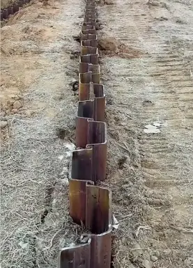 Стальные листовой сваи