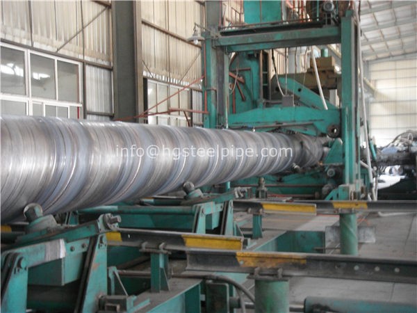 ASTM A572 GR50/GR.60 spiral steel pipe