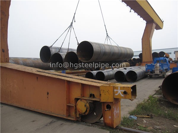 Low pressure liquid transportation steel pipe